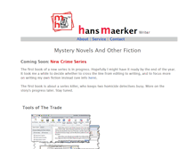 Tablet Screenshot of hansmaerker.com